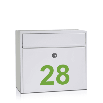 Husnummer til postkasse